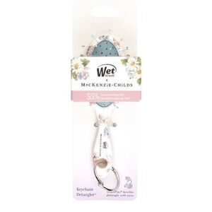 Goody x Mackenzie-Childs Wet Brush Butterfly Hill Mini Keychain Hair Brush